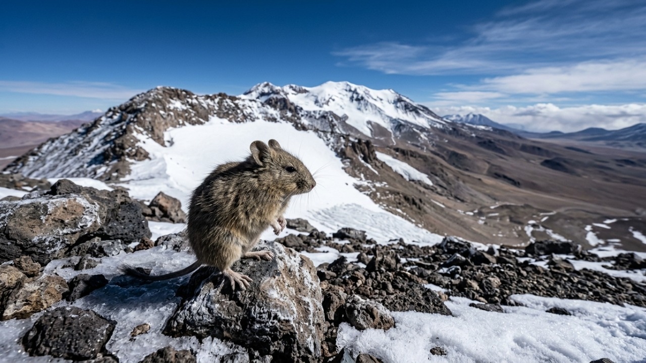 Roedores habitam a mais de 6.700 metros de altitude em condições ambientais extremas.