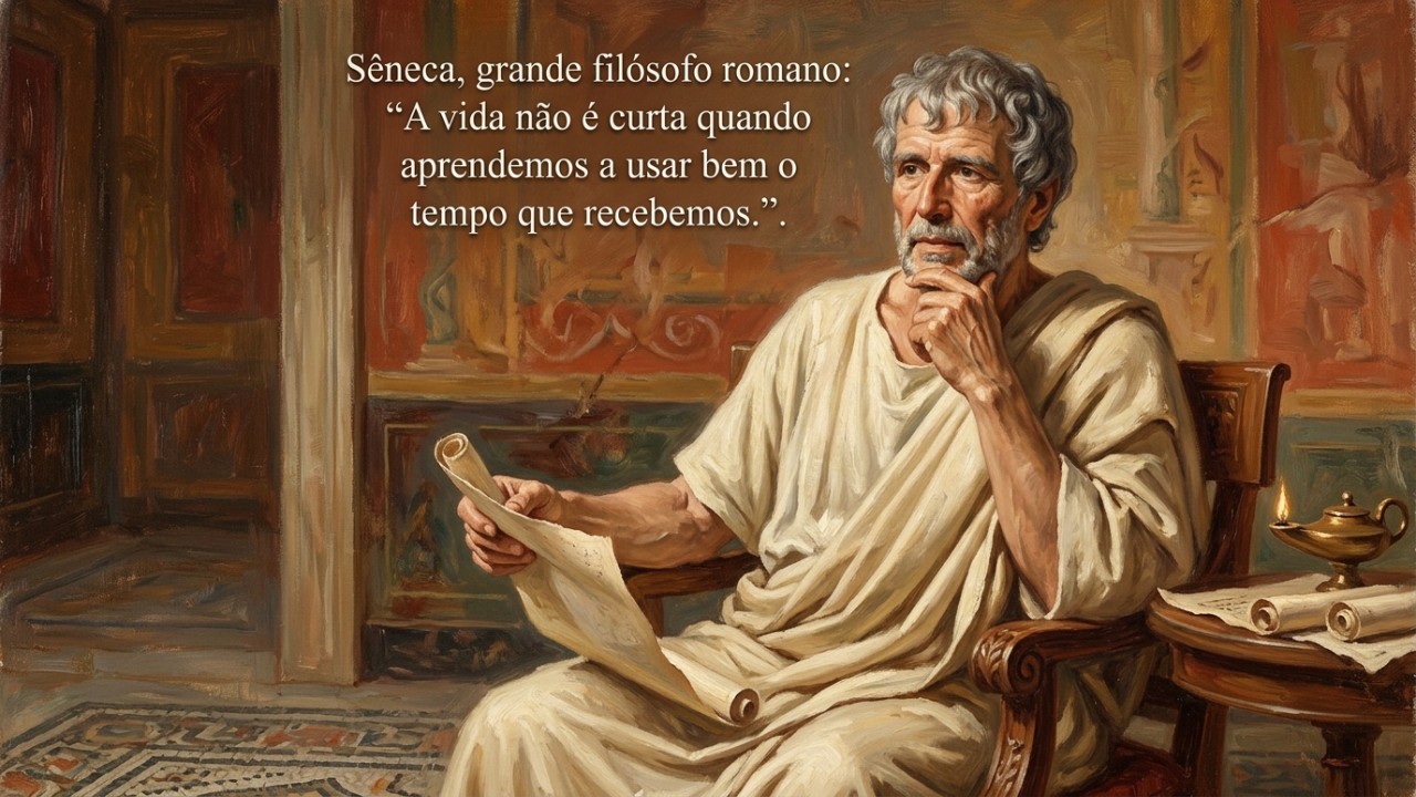 A filosofia estoica demonstra que a vida possui uma duração generosa quando sabemos afastar distrações fúteis e priorizar o que realmente importa.
