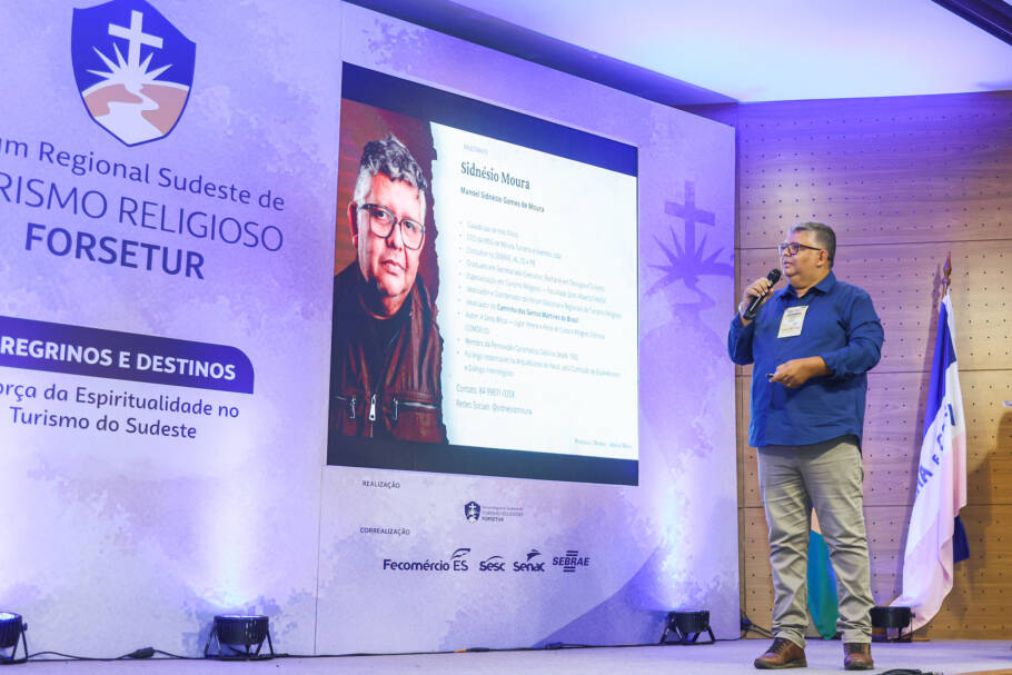 Sidnésio Moura, consultor do Sebrae e especialista em turismo religioso