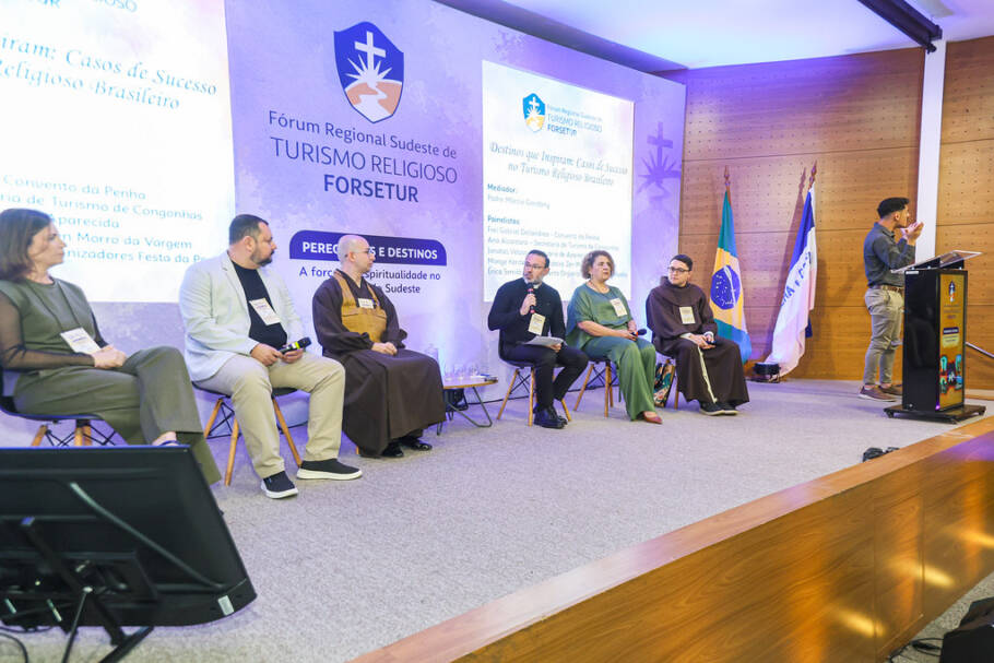 Um dos principais momentos do primeiro dia foi o painel “Destinos que inspiram”