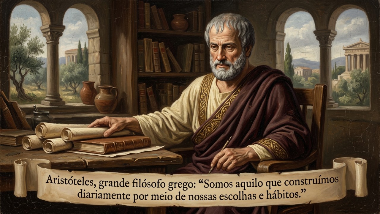 O desenvolvimento do caráter exige a repetição constante de gestos voltados ao bem.