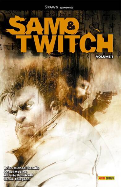 Spawn Apresenta: Sam & Twitch reúne no Brasil histórias da dupla escritas por Brian Michael Bendis.