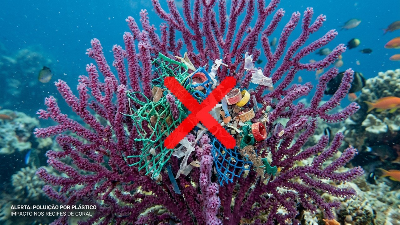O acúmulo de resíduos plásticos e o aquecimento das águas ameaçam a biodiversidade do Mar Mediterrâneo.
