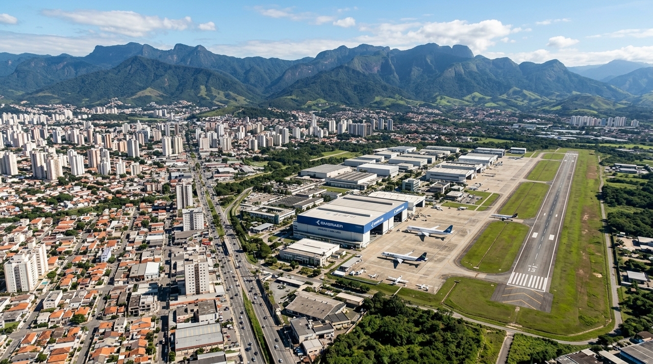 O ecossistema local permite que formação acadêmica, pesquisa aplicada e indústria fiquem relativamente próximas.