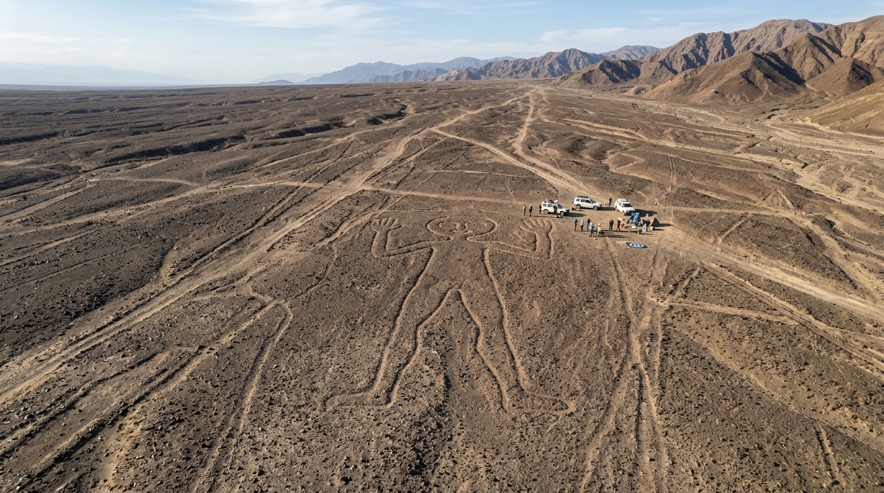 Pesquisadores analisaram imagens aéreas de alta resolução cobrindo cerca de 629 quilômetros quadrados da Pampa de Nazca.
