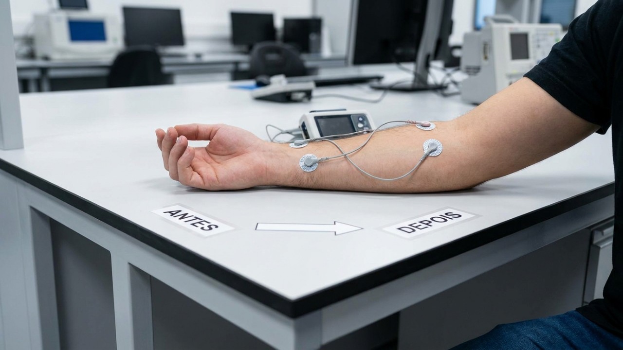 Algoritmos de inteligência artificial decodificam sinais cerebrais para transformar pensamentos em comandos motores.