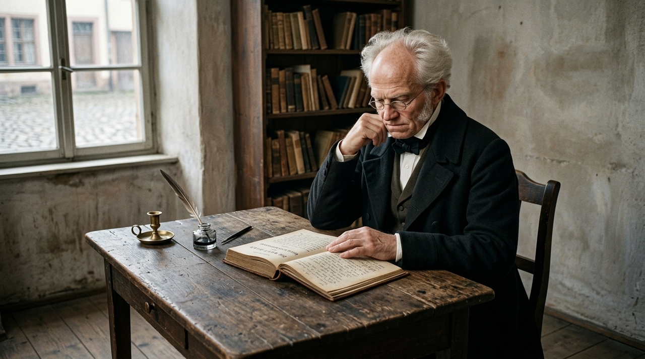 O filósofo Arthur Schopenhauer dedicou reflexões profundas ao entendimento da existência humana e seus dilemas fundamentais.