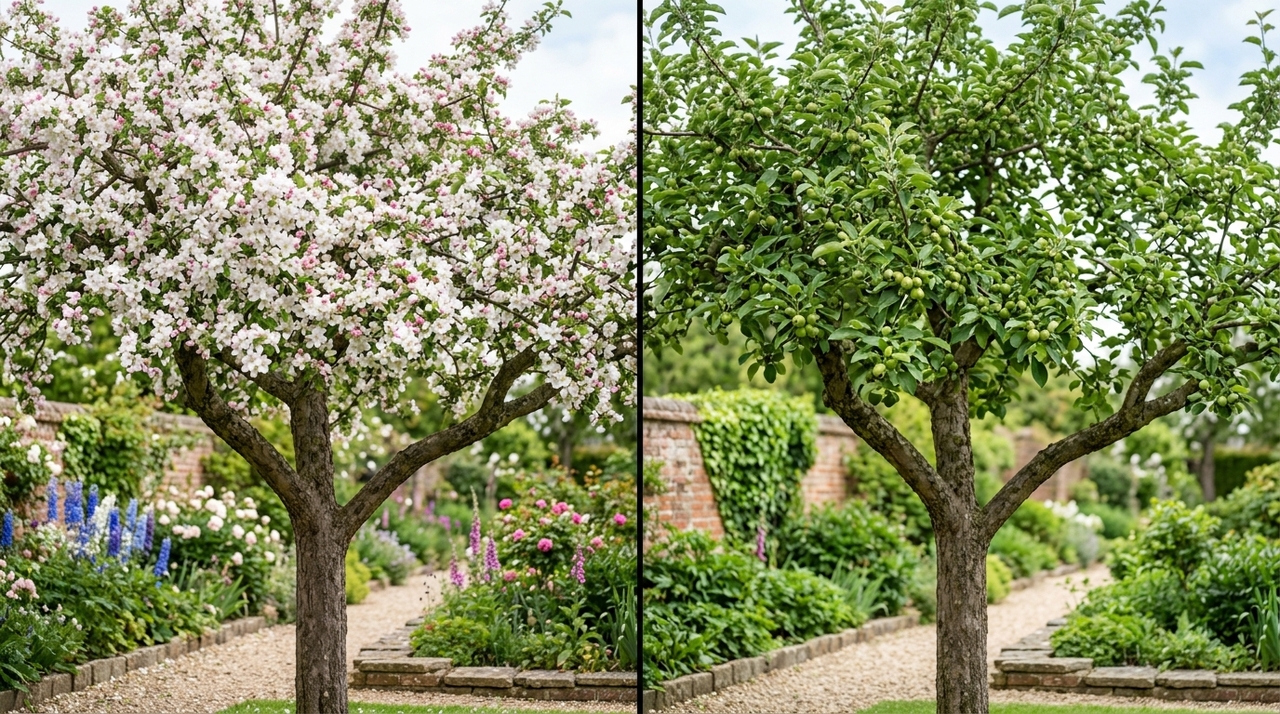 A formação do fruto depende de uma sequência de eventos que começa com a flor.