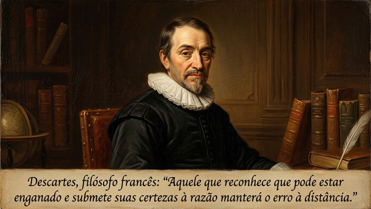 O questionamento racional permite identificar princípios sólidos e evitar erros cotidianos.