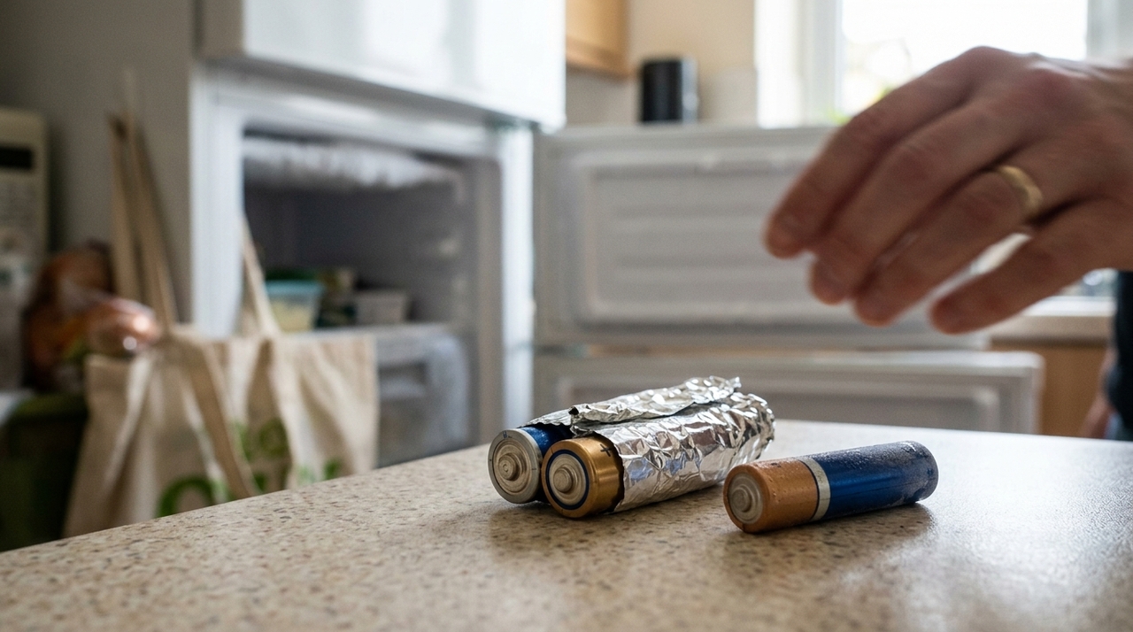 Uma pilha alcalina quase descarregada ainda pode funcionar por algum tempo em aparelhos de baixíssimo consumo