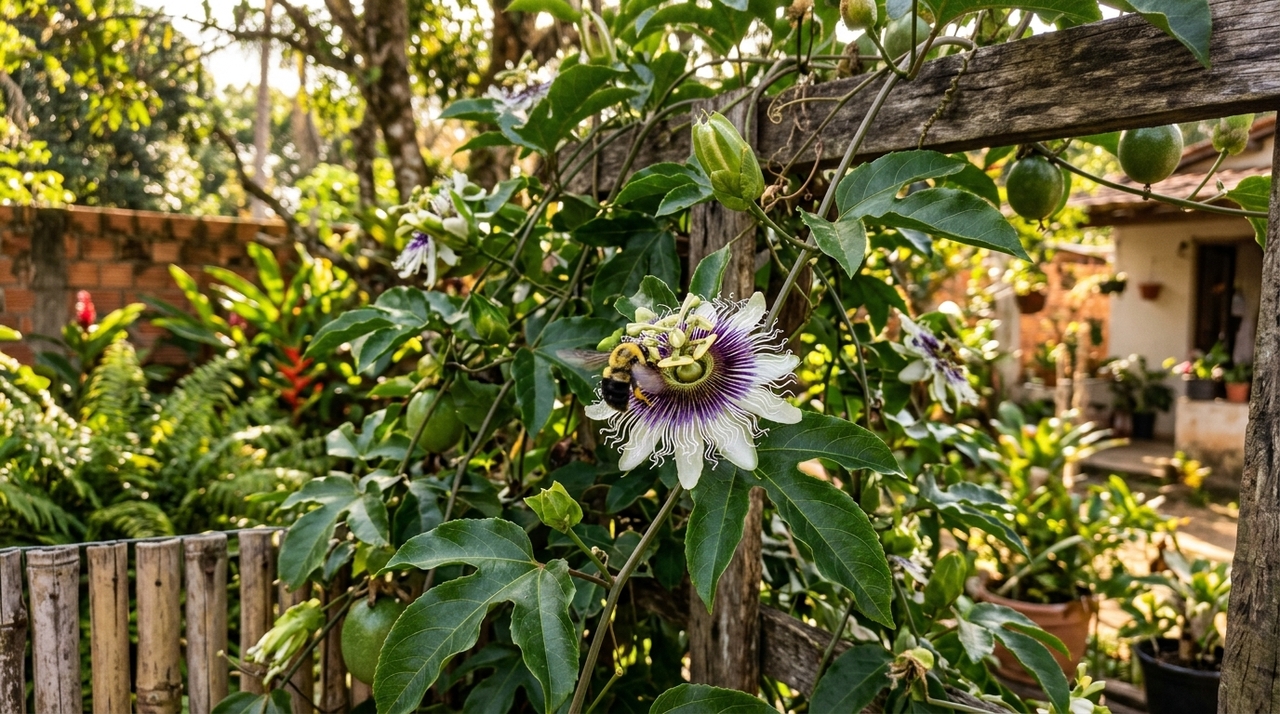 A formação do fruto depende de uma sequência de etapas que começa na flor.