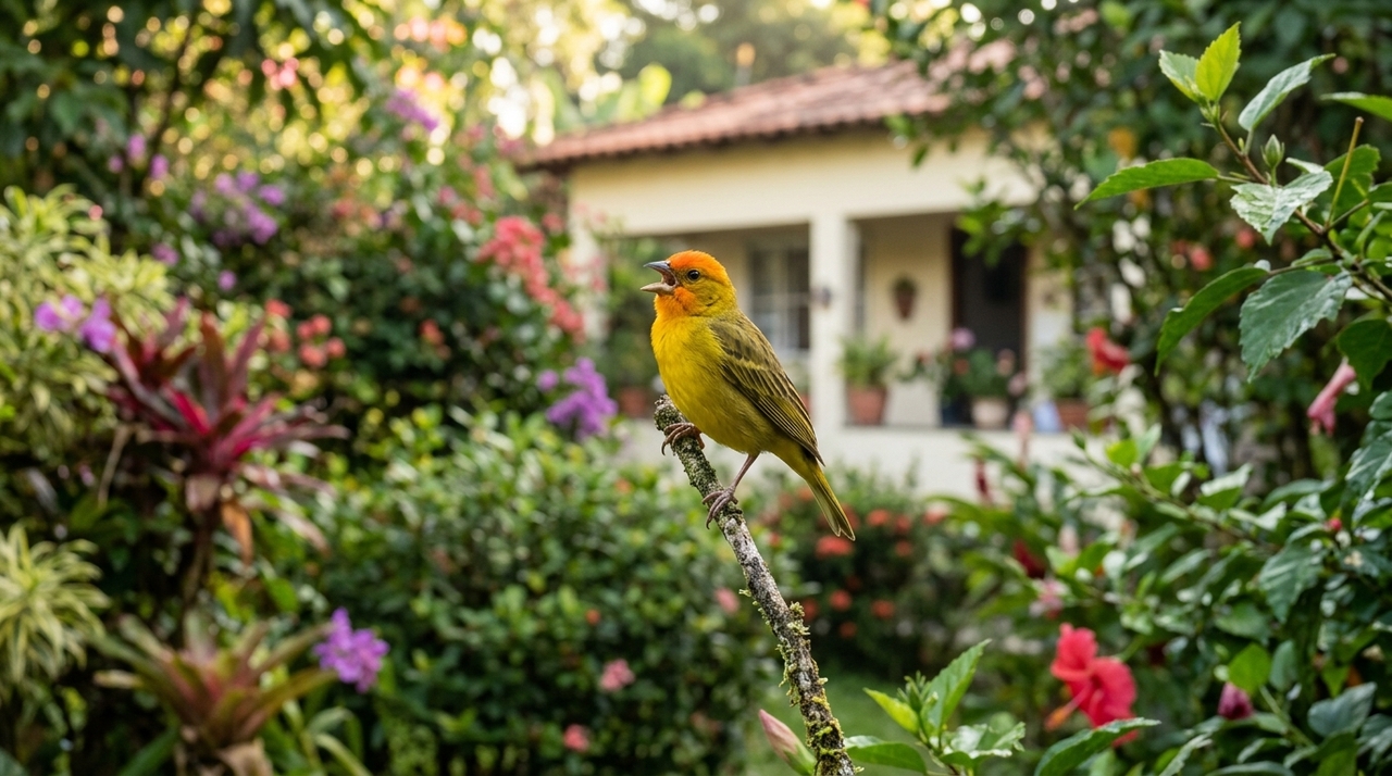O canto das aves não deve ser interpretado como uma mensagem específica de que encontraram comida.
