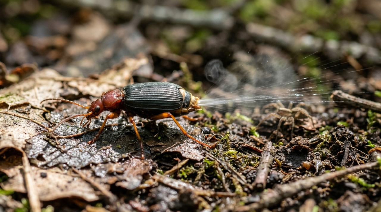 O segredo está em glândulas especializadas localizadas no abdômen.