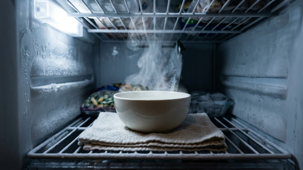 O acúmulo excessivo de gelo sobrecarrega o motor e aumenta o consumo de energia.