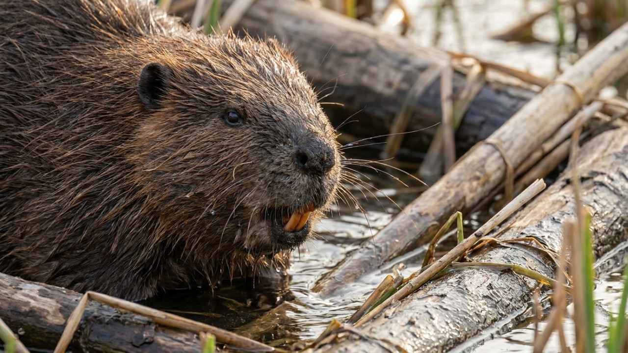 A atuação de castores e animais escavadores compromete a estabilidade geotécnica do centenário Leaburg Canal.