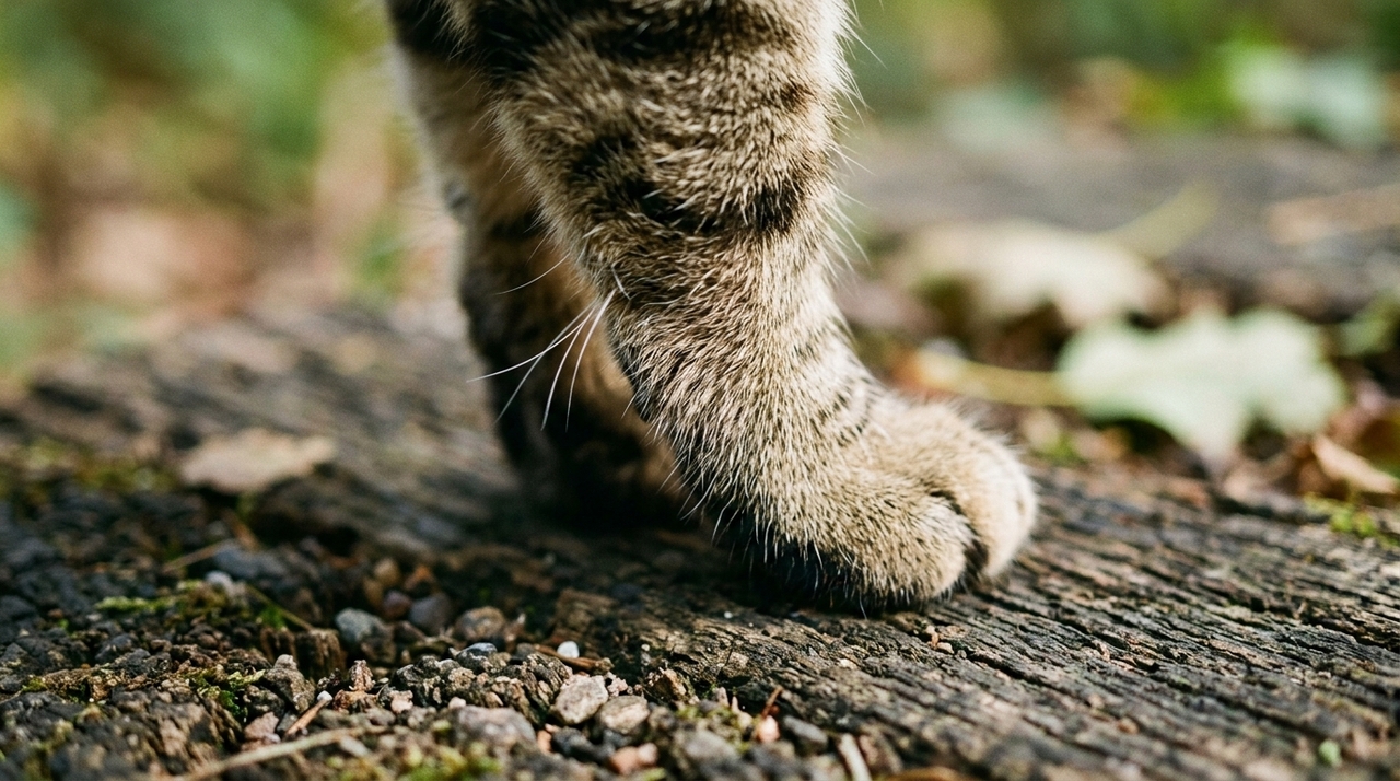 Os chamados bigodes das patas são pelos especializados localizados na parte de trás dos membros dianteiros.