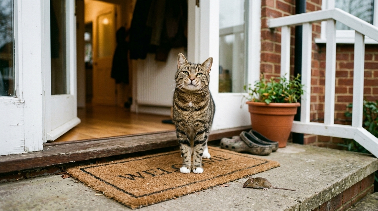 A ideia de que o gato entrega uma presa para agradar ao tutor é popular, mas não existe uma explicação única comprovada.