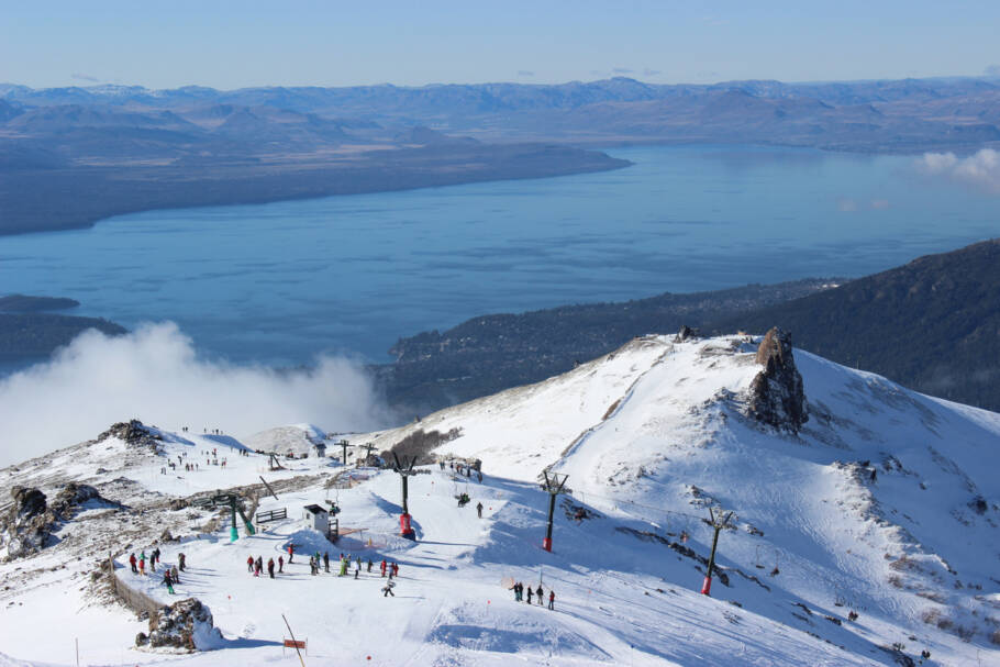 Cerro Catedral, é o principal centro de esqui de San Carlos de Bariloche, na Patagônia argentina