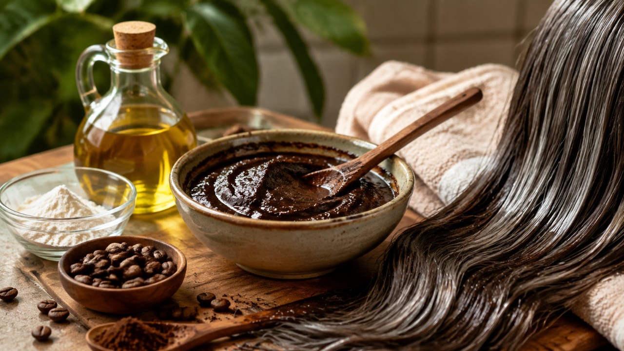 Ingredientes naturais ajudam a disfarçar os cabelos brancos de forma suave e sem química.