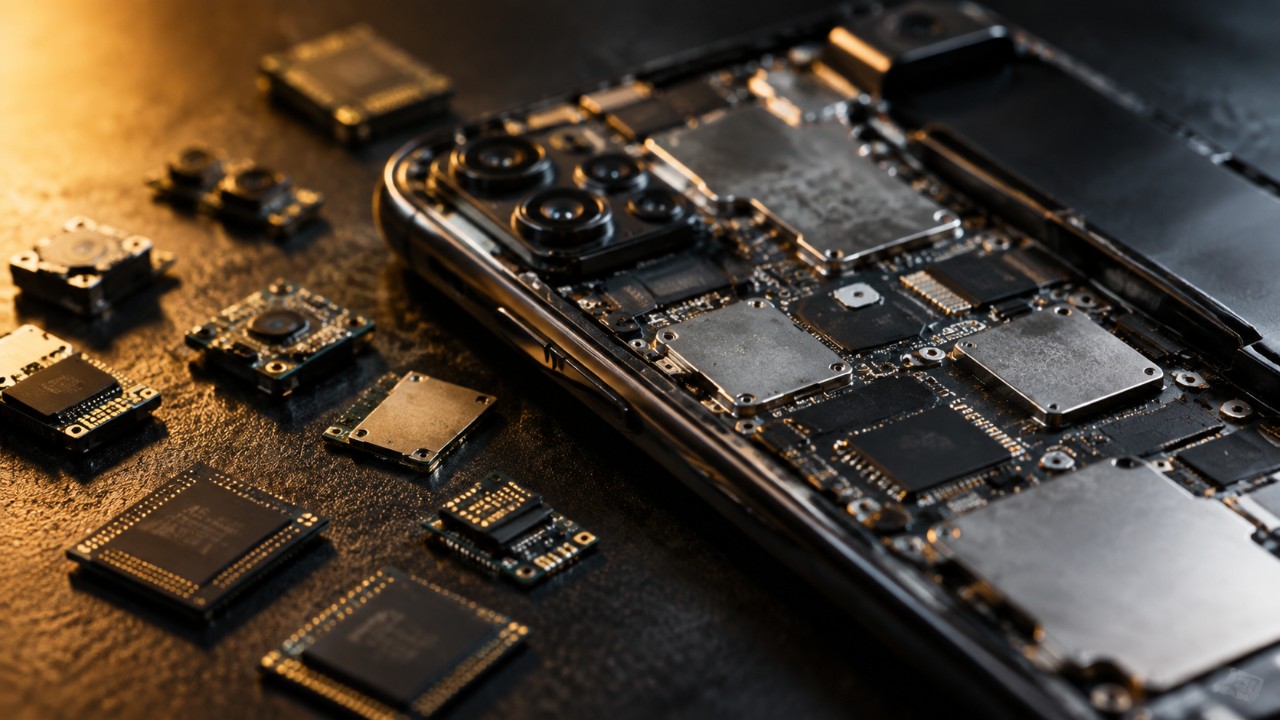 A escassez de componentes e o avanço da infraestrutura digital pressionam os custos de fabricação dos smartphones.
