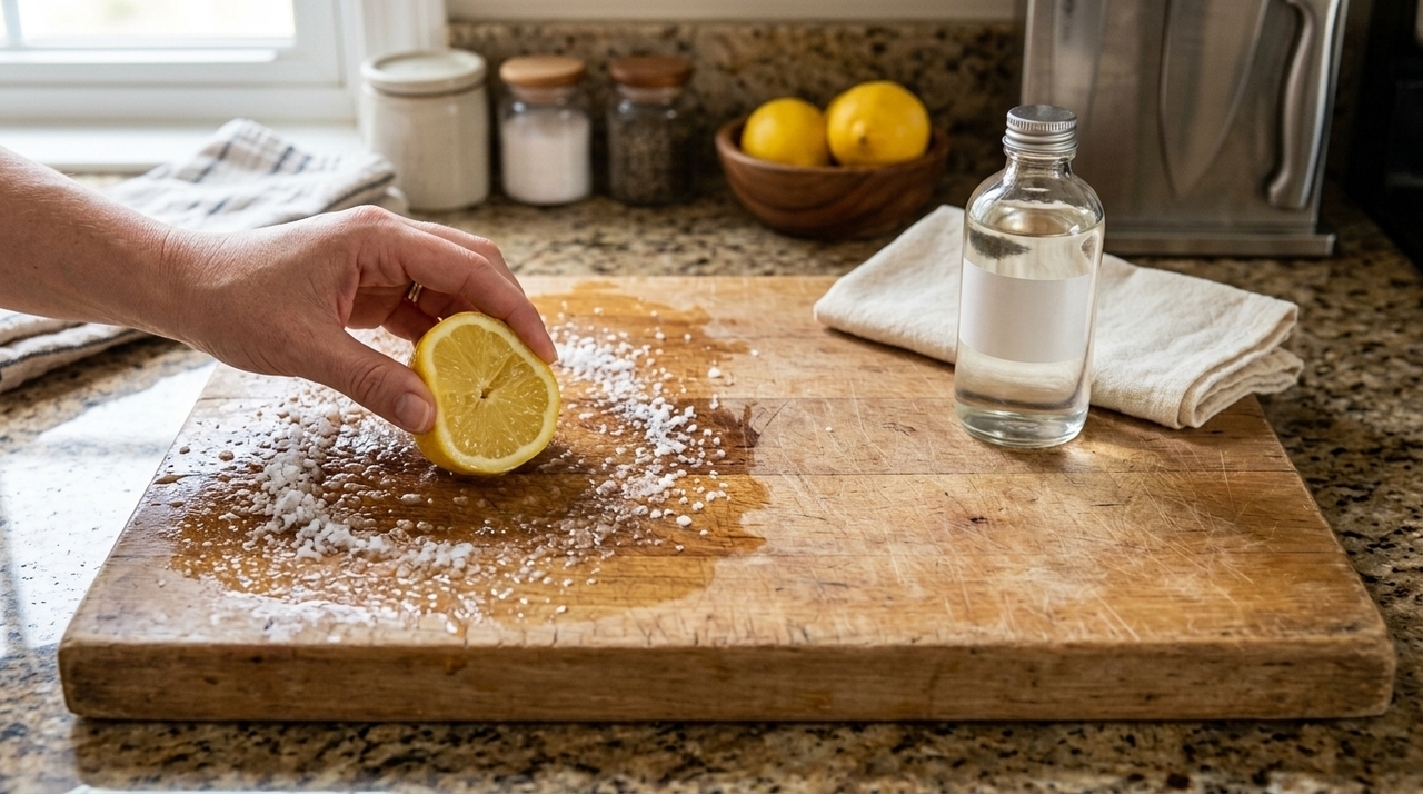 O óleo mineral de grau alimentício é estável e não fica rançoso como muitos óleos vegetais usados na cozinha.
