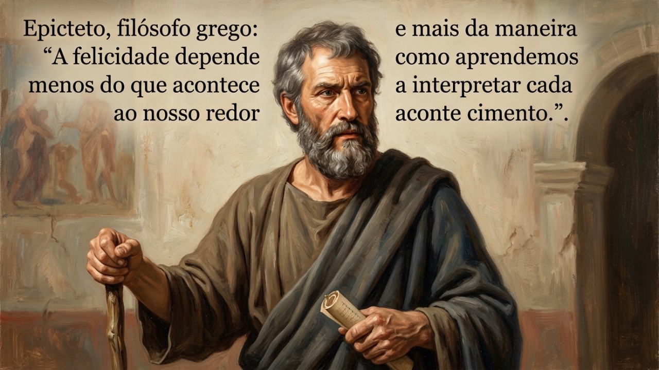A felicidade e a serenidade dependem de como processamos os acontecimentos diários.