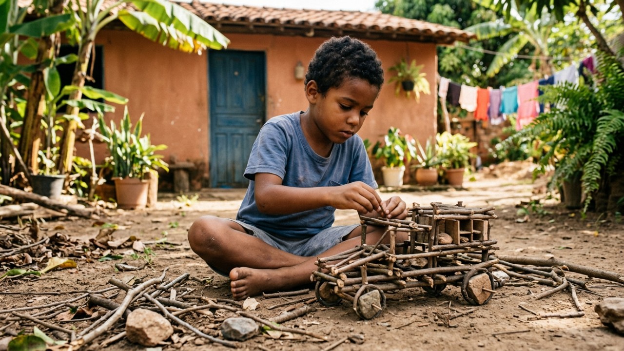 A ausência de agendas estruturadas é fundamental para o desenvolvimento da resiliência infantil.