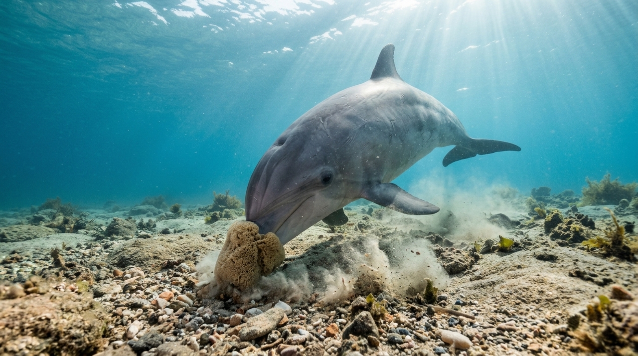 Os golfinhos de Shark Bay mostram que uma estratégia alimentar pode seguir uma trajetória muito diferente dentro de uma única população.