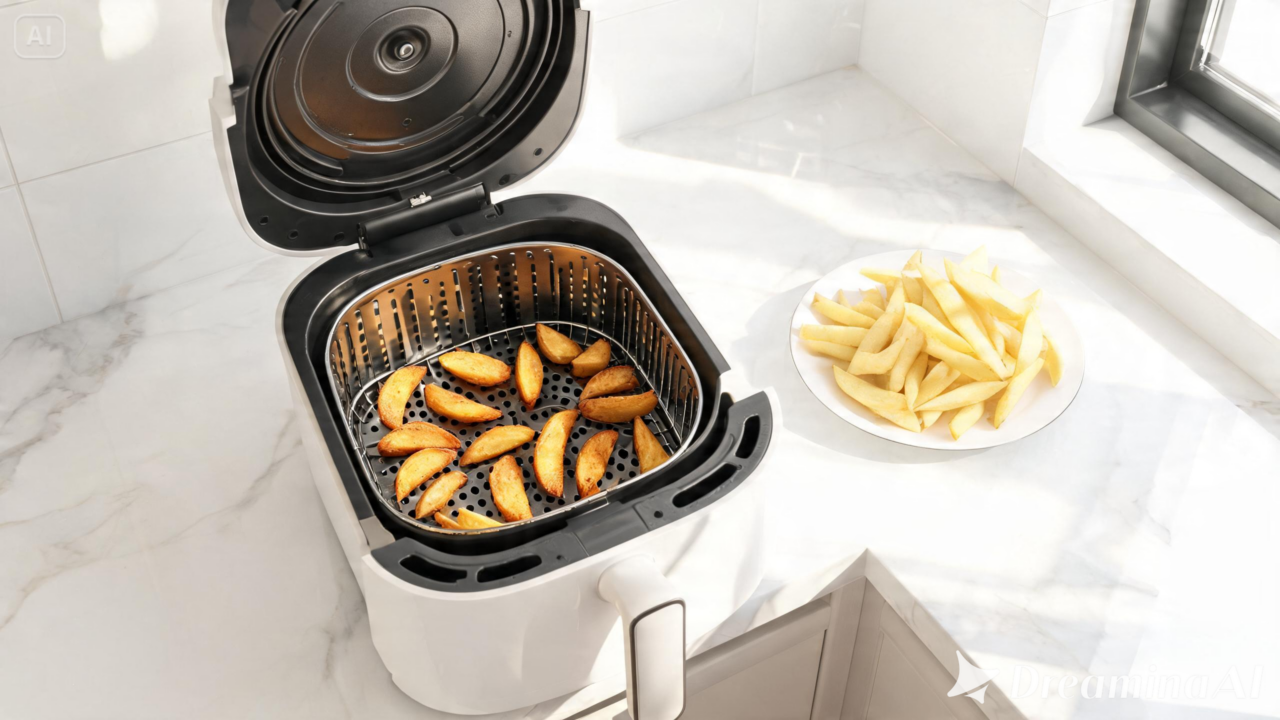 Air fryer não está cozinhando como antes? Veja os hábitos que reduzem a eficiência do aparelho e as mudanças que fazem diferença no preparo.