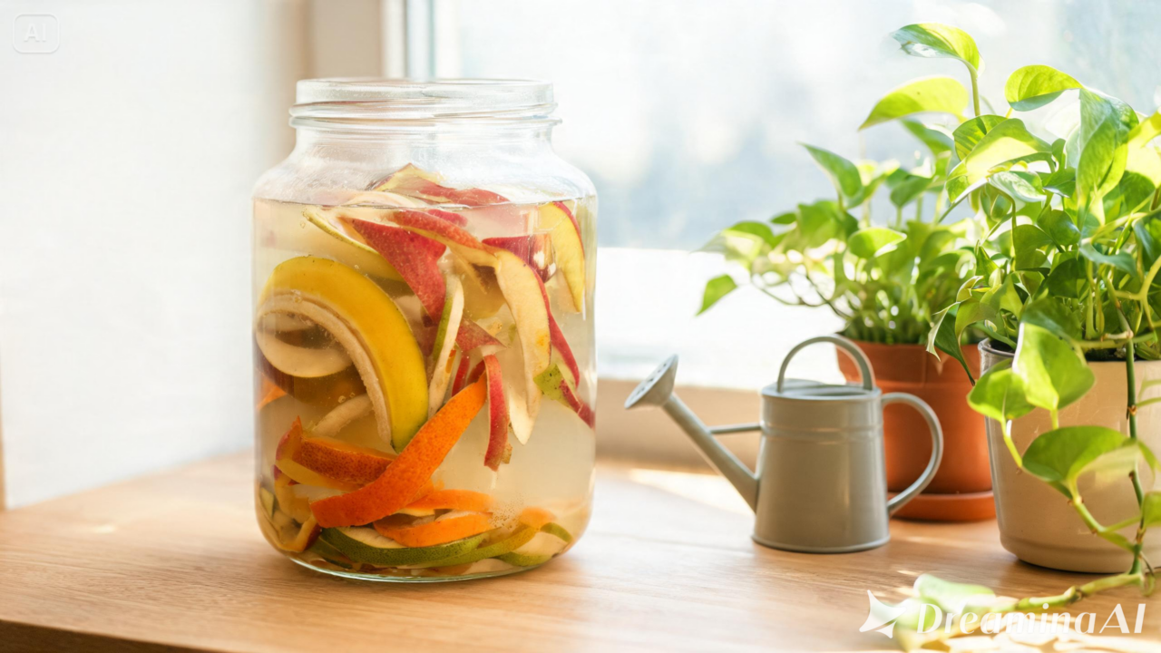 Veja como produzir adubo líquido natural usando cascas de frutas e aproveitar resíduos orgânicos para nutrir plantas de forma prática e sustentável.