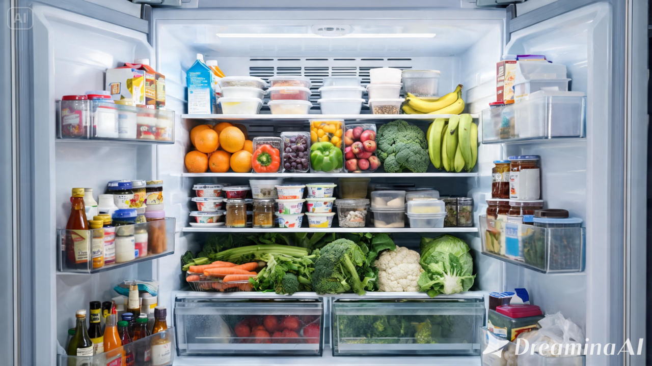 Manter a geladeira sempre cheia pode afetar o consumo de energia. Entenda o motivo e veja como organizar os alimentos com eficiência.