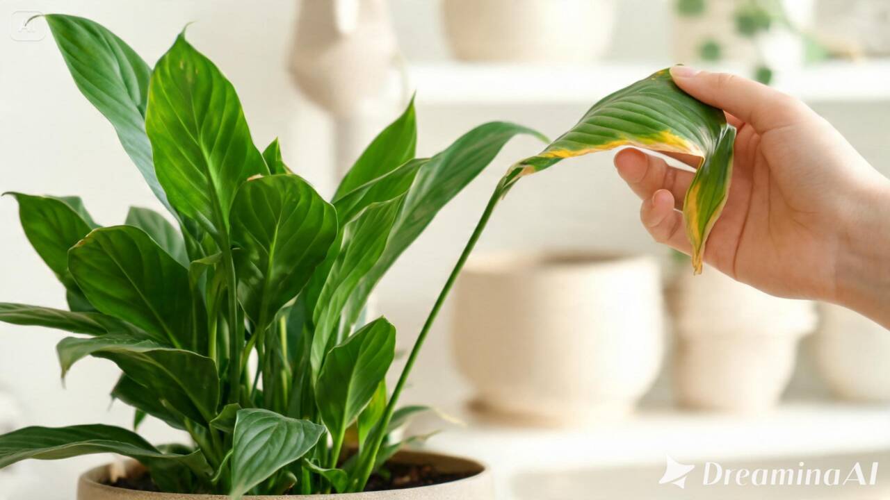 Seu lírio-da-paz parece saudável, mas as folhas mudaram? Entenda o que esses sinais revelam e como agir para salvar a planta.