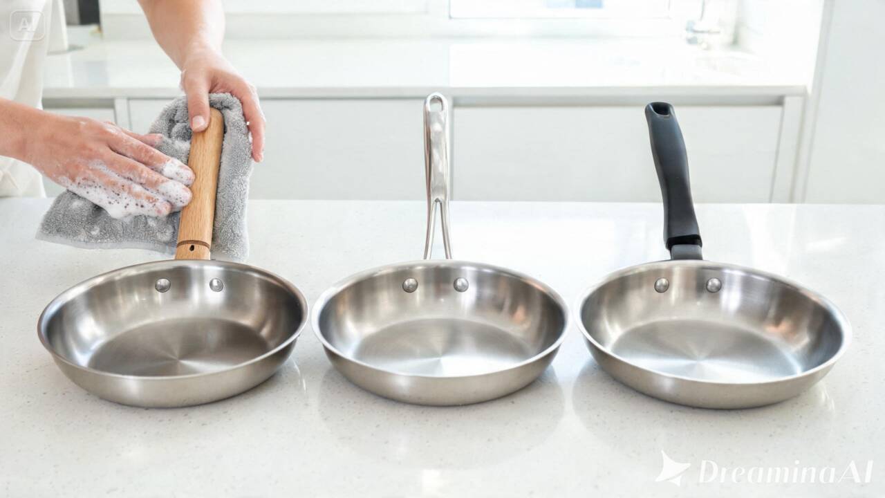 Saiba como limpar o cabo das panelas sem danificar o material e conheça os cuidados específicos para madeira, inox e baquelite.