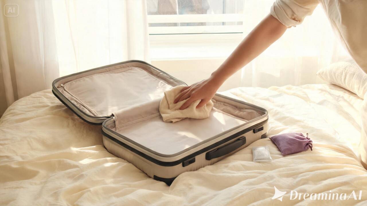 Um cuidado antes de guardar a mala ajuda a evitar odores, mofo e desgaste interno. Descubra como preparar a bagagem para longos períodos.