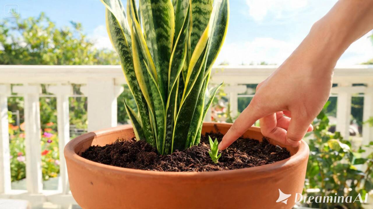 Entenda como a espada-de-são-jorge se multiplica por rizomas e aprenda a controlar ou aproveitar as novas brotações no jardim.