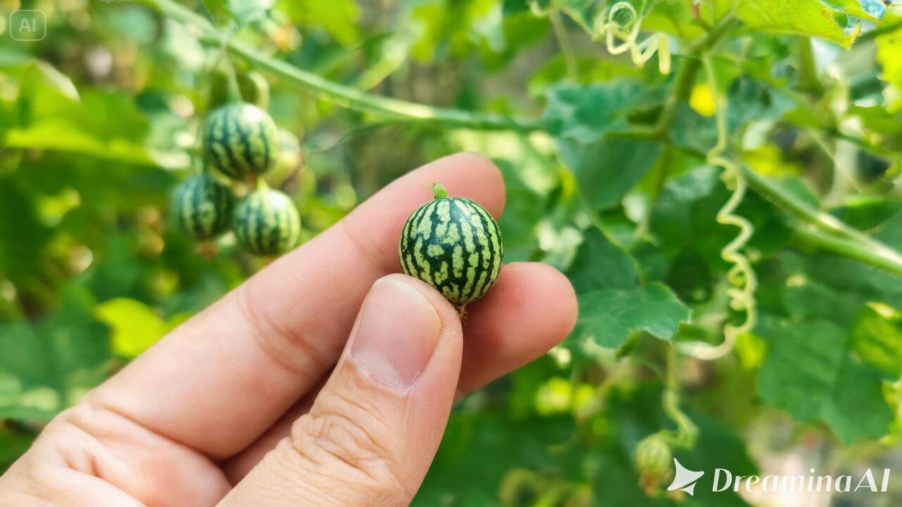 Pequena, produtiva e cheia de curiosidades, a Melothria scabra conquista hortas urbanas com frutos que lembram mini melancias.