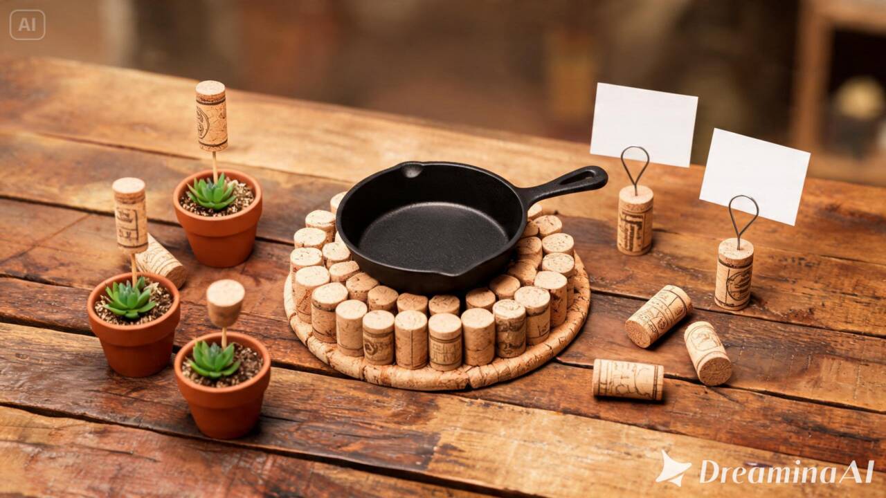Veja por que a rolha de vinho deixou de ser descartada e passou a integrar soluções criativas para organização e decoração da casa.