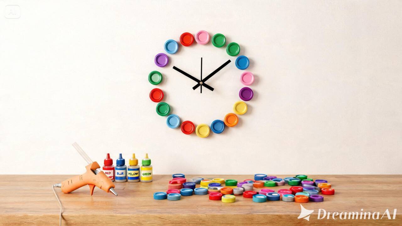 Um relógio decorativo feito com materiais simples pode transformar a parede. Confira o passo a passo e ideias para personalizar.