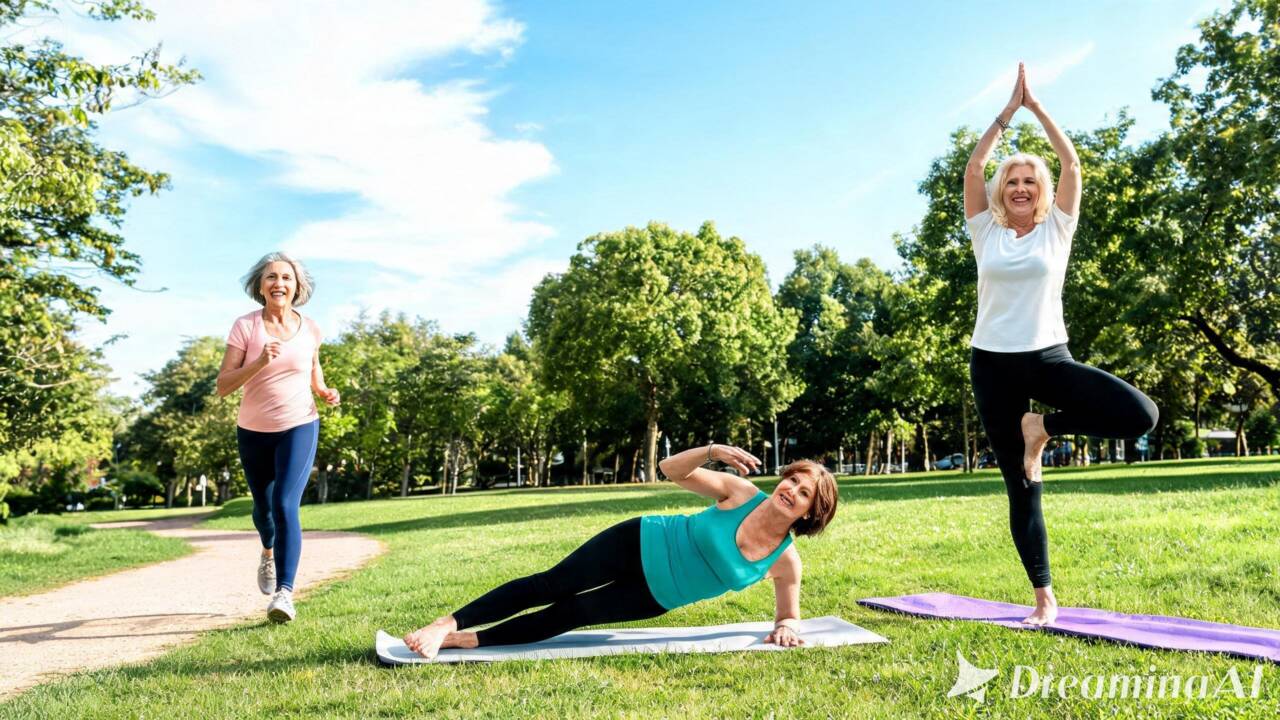 Quer envelhecer com mais saúde? Veja como pilates, yoga e caminhada oferecem benefícios diferentes para o corpo e o bem-estar.