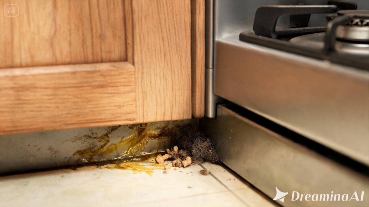 Frestas, trilhos e espaços atrás dos móveis podem esconder muita sujeira. Saiba quais cantos da cozinha merecem atenção durante a faxina.