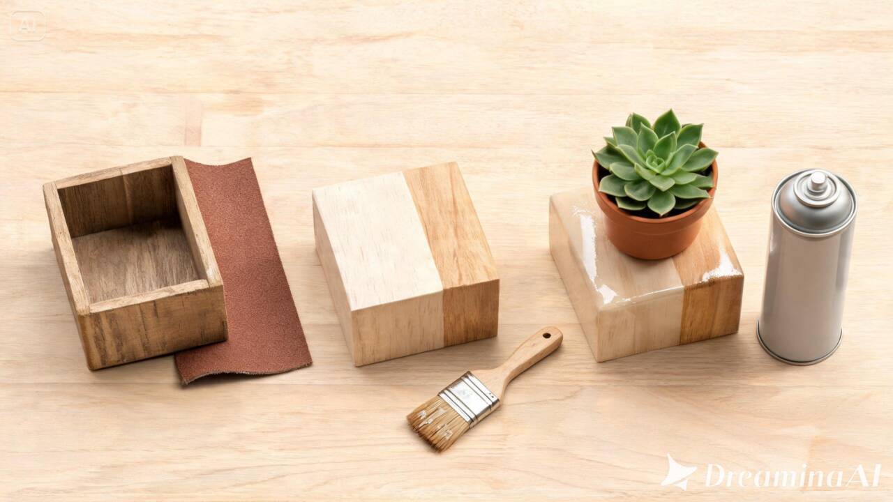 Reaproveite uma caixa de feira como suporte para plantas e veja quais cuidados com madeira, peso, água e estabilidade fazem diferença no projeto.