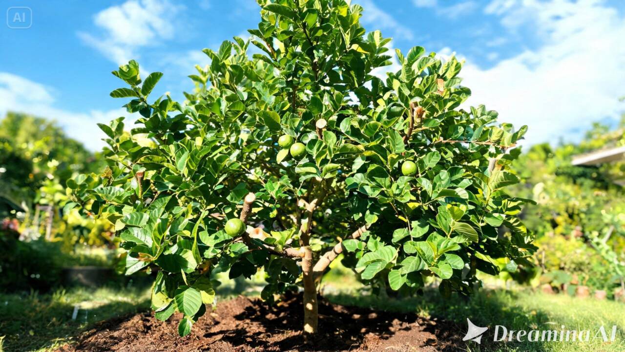 Muitas folhas e poucos frutos na goiabeira podem ter relação com o manejo. Saiba quais detalhes observar antes de aumentar a quantidade de adubo.