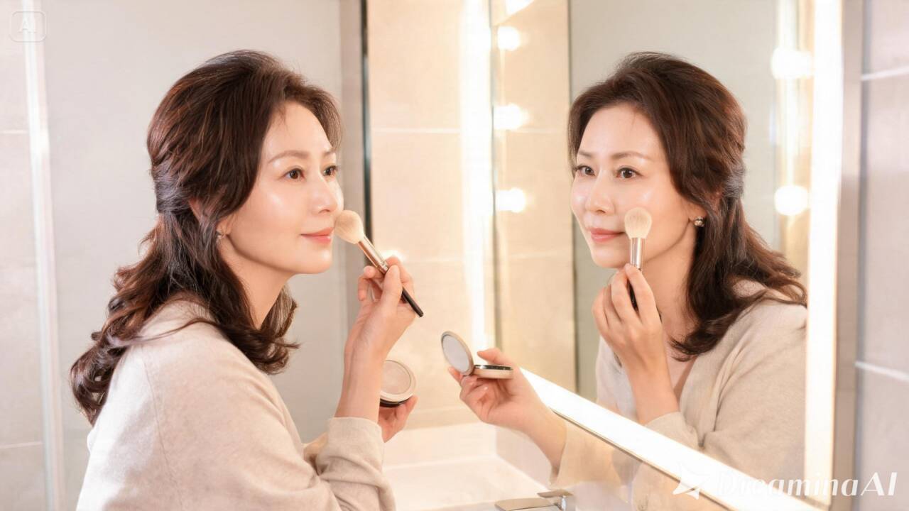 Quer uma maquiagem mais leve depois dos 40? Veja como pequenas mudanças na aplicação de corretivo, blush e iluminador podem valorizar o rosto.