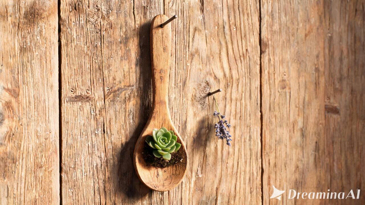 Uma colher de pau esquecida pode ganhar nova função. Confira ideias de reaproveitamento para o jardim, decoração e organização da casa.