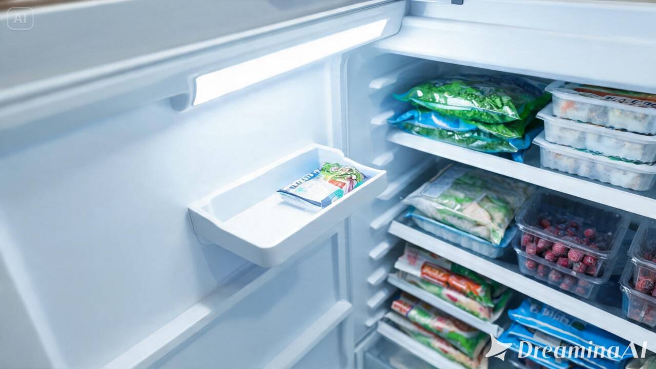Nem todo espaço do freezer serve apenas para guardar alimentos. Veja por que existem pequenas gavetas e divisórias e como usá-las corretamente.