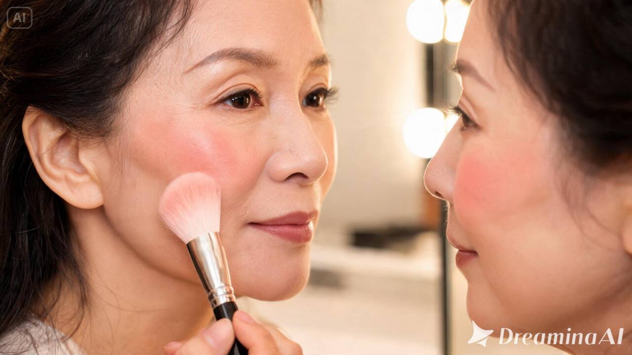 A técnica de blush pode fazer diferença na maquiagem depois dos 40. Veja como aplicar, esfumar e adaptar o produto ao seu tipo de pele.