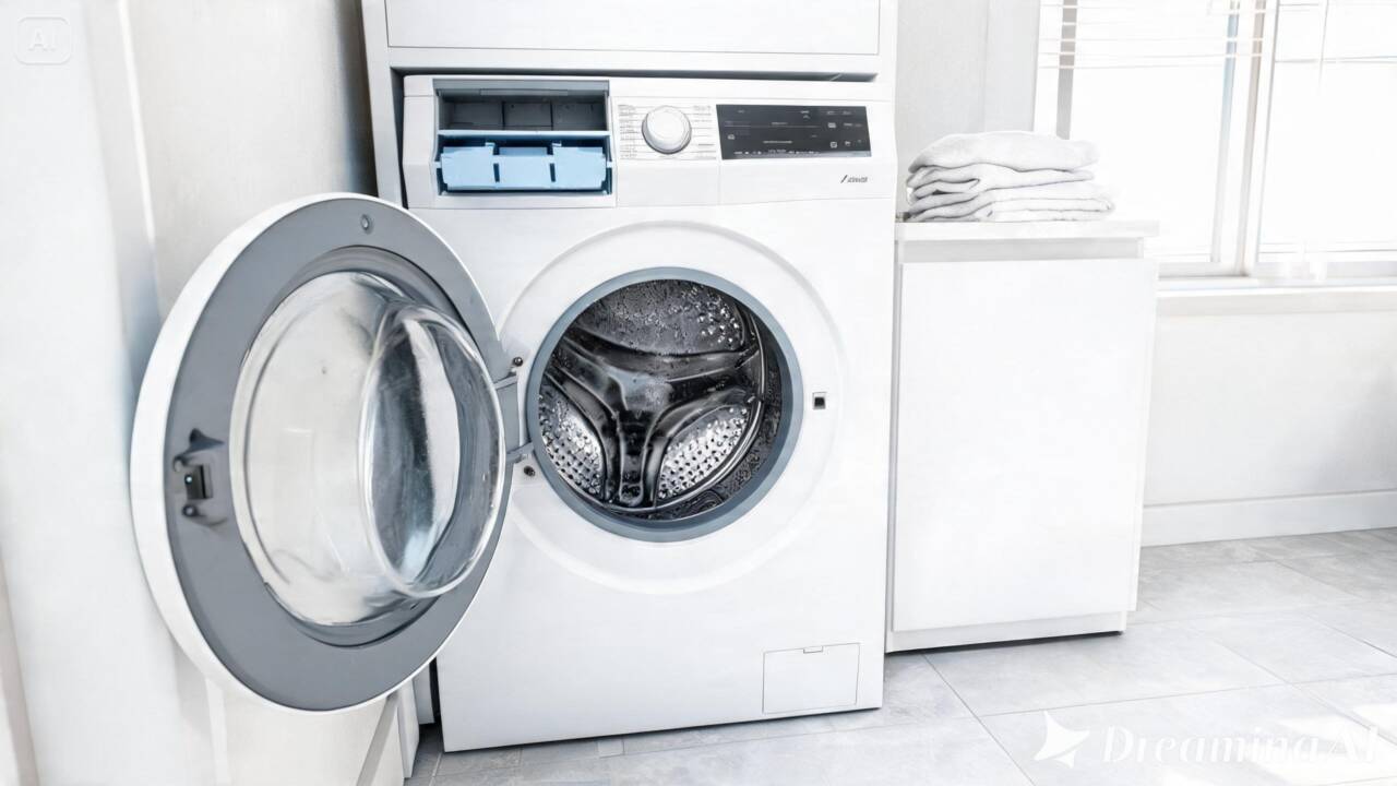 A porta da máquina de lavar deve ficar aberta após o uso? Entenda como a circulação de ar ajuda a secar o tambor e a vedação.