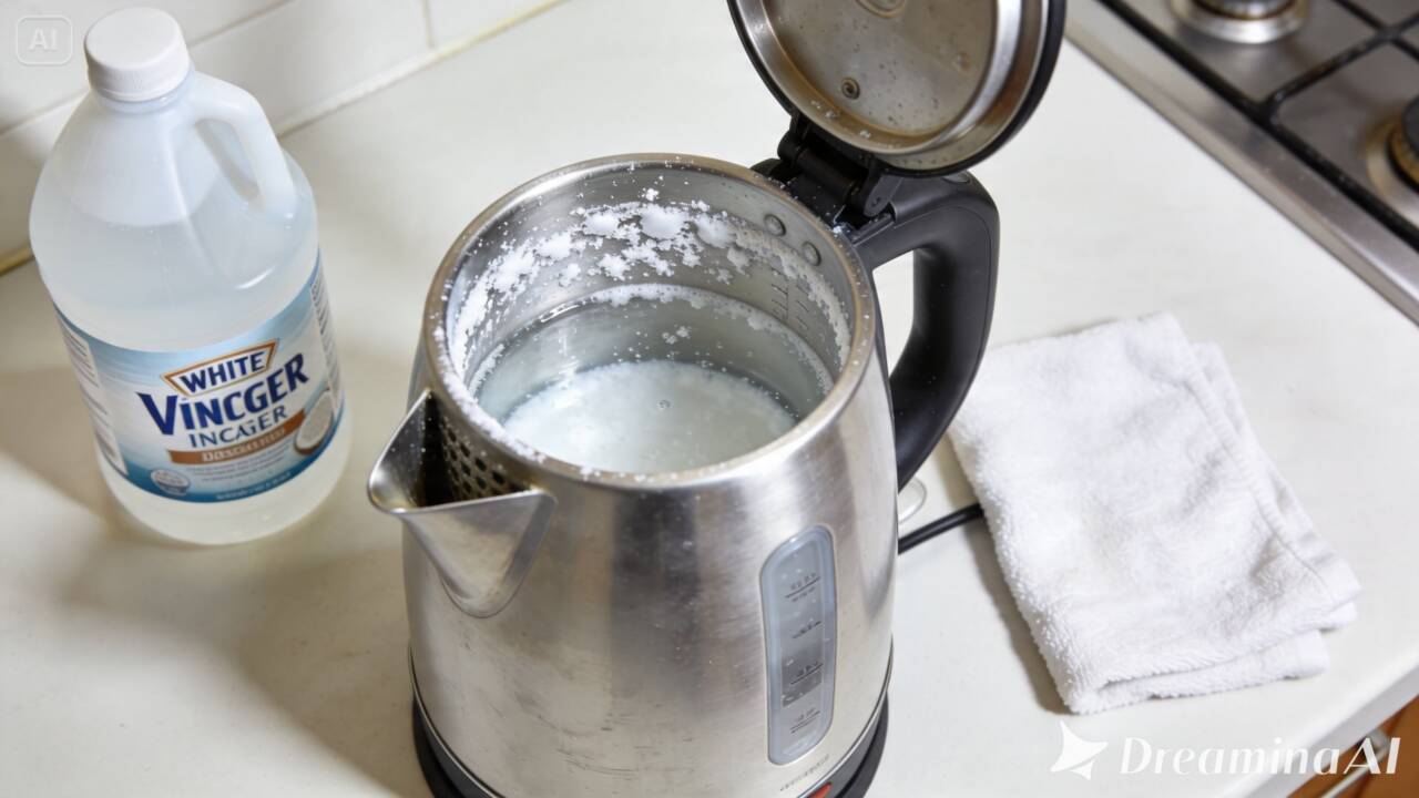 Calcário na chaleira elétrica pode ser removido com vinagre em alguns modelos. Veja as diferenças de uso e os cuidados antes de descalcificar.
