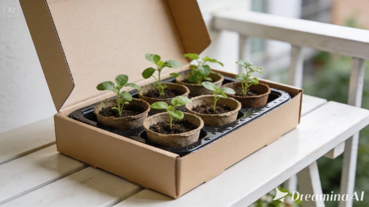 Uma tampa que seria descartada pode ajudar na organização das plantas. Veja como usá-la para reunir vasos pequenos e mudas com segurança.