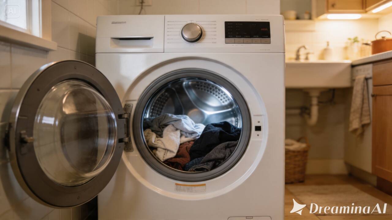 Roupas saindo muito molhadas da máquina podem ter uma explicação simples. Veja como a distribuição da carga pode interferir na centrifugação.